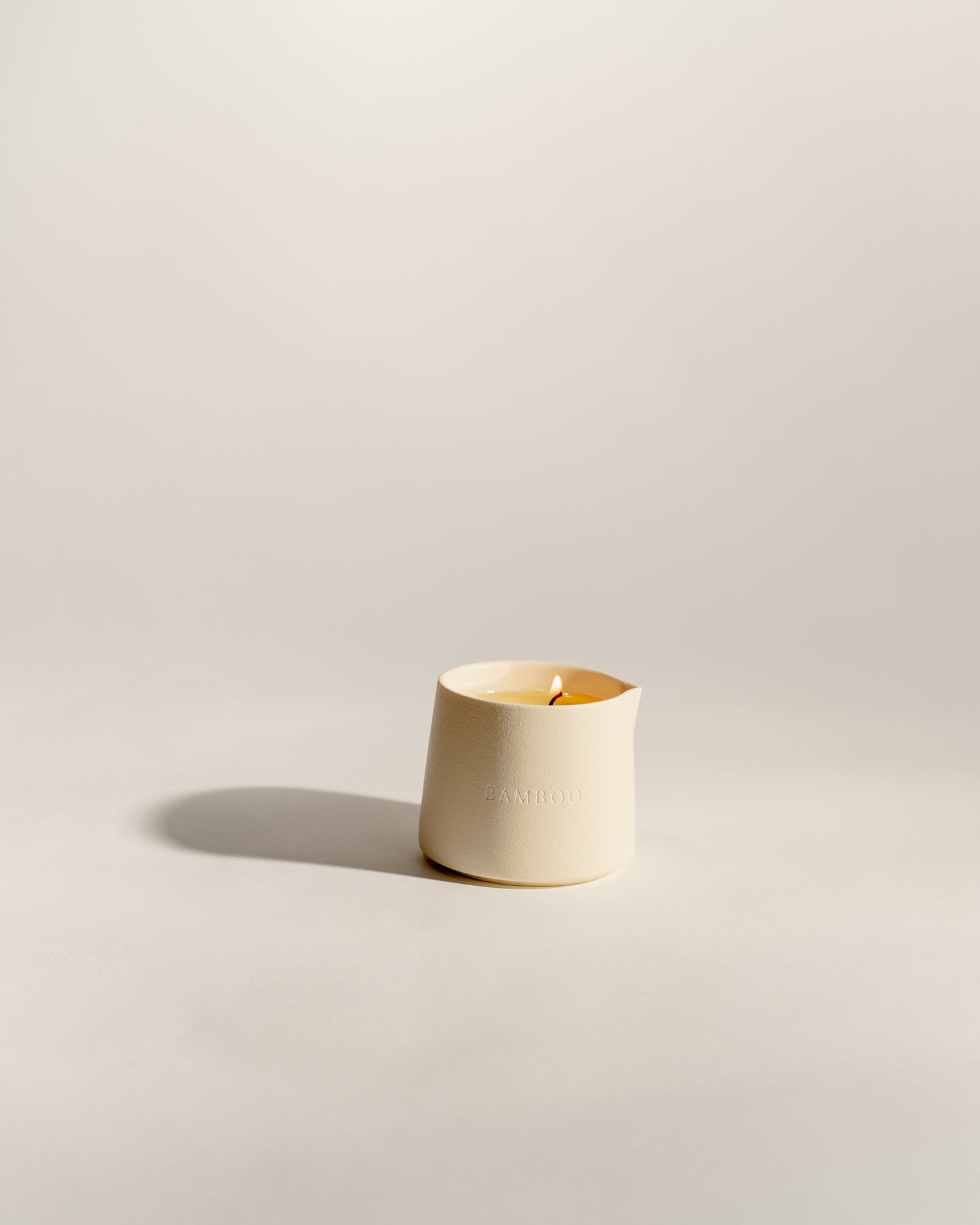 Bamboo Massage Candle